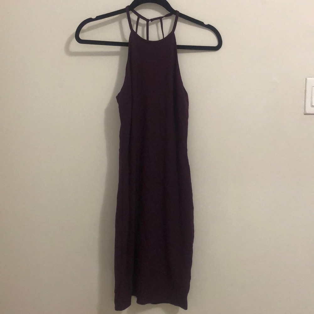 H&M OPEN BACK BODYCON DRESS